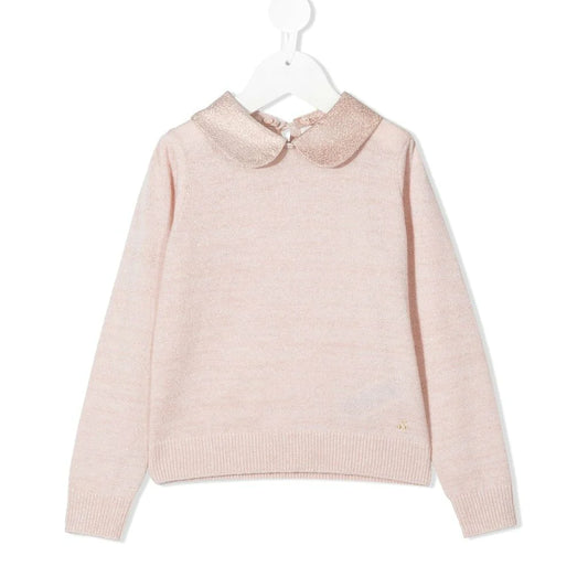 ** KIDS ** Bonpoint Cashmere Sweater with Peter Pan Collar, size 10 years