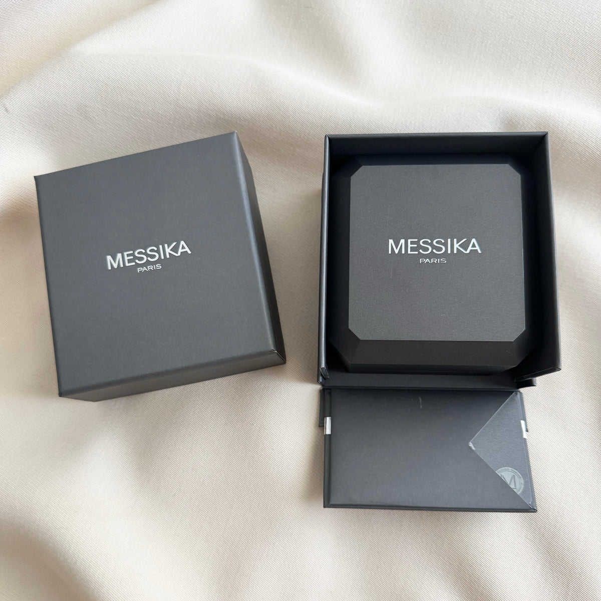 MESSIKA "Move Uno" 18K Yellow Gold Pavé Necklace With Diamonds