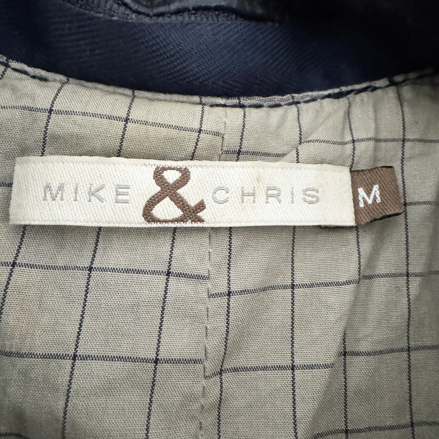 Mike & Chris Hooded Leather Bomber Jacket, size Medium (fits S/M)