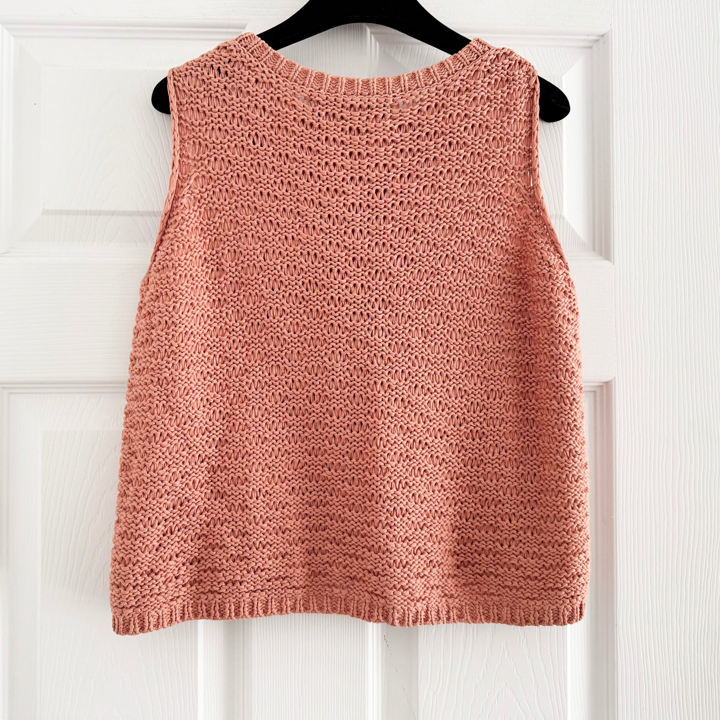 Mila Zovko "Eve" Tank in Salmon, size Small