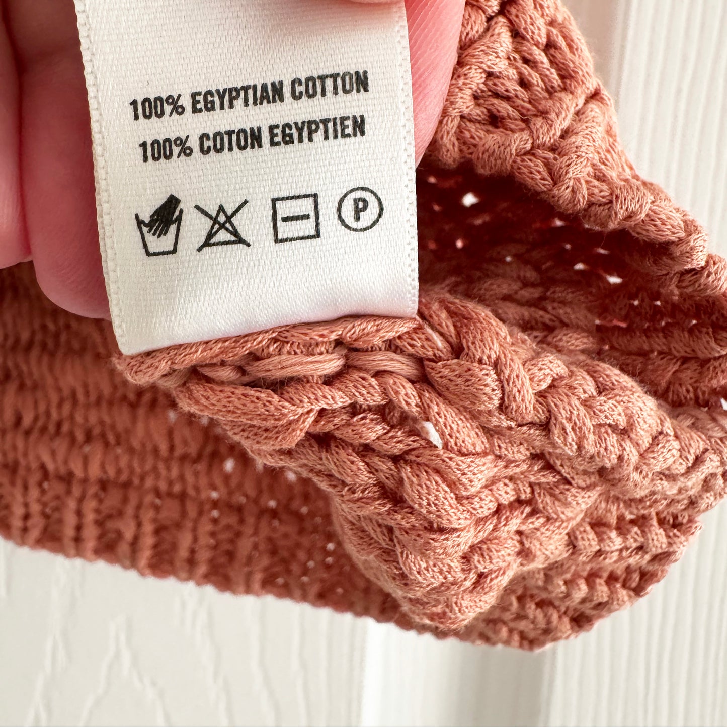 Mila Zovko "Eve" Tank in Salmon, size Small