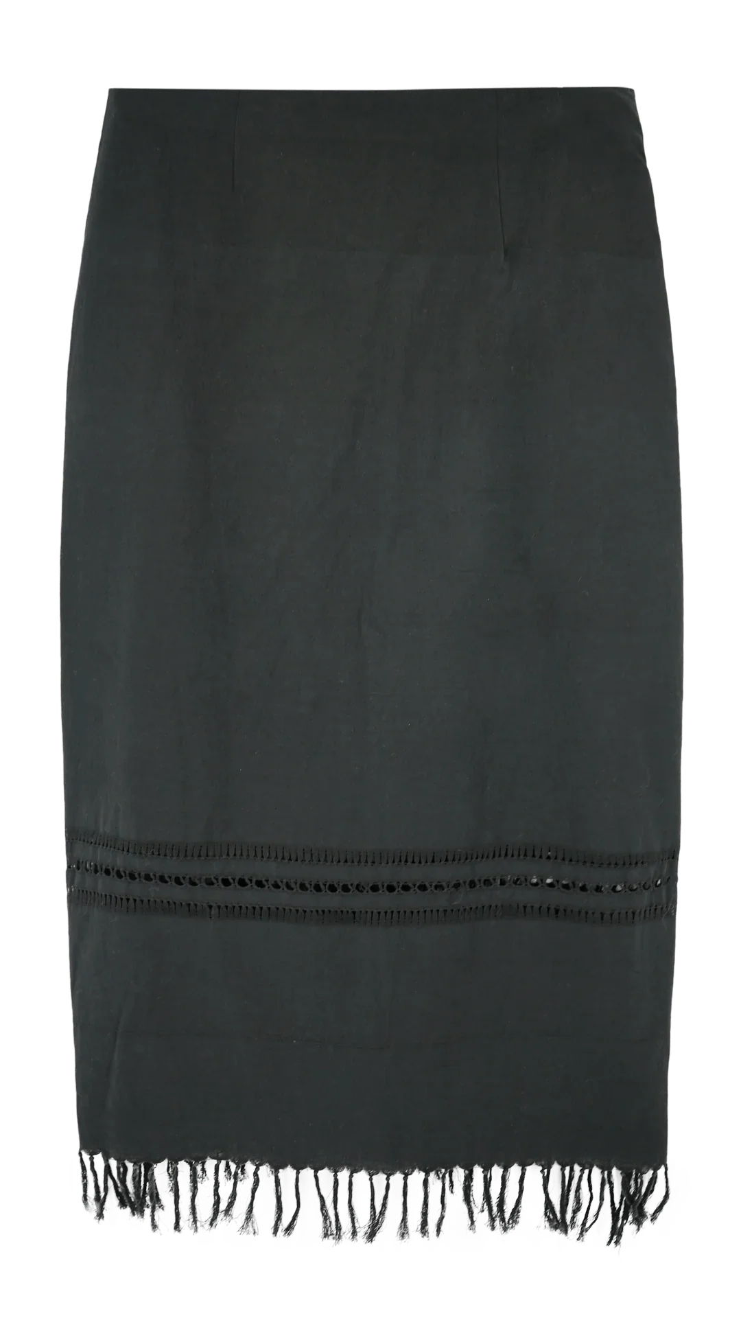 Mirth "Lombok" Cotton Skirt in Black, size Small