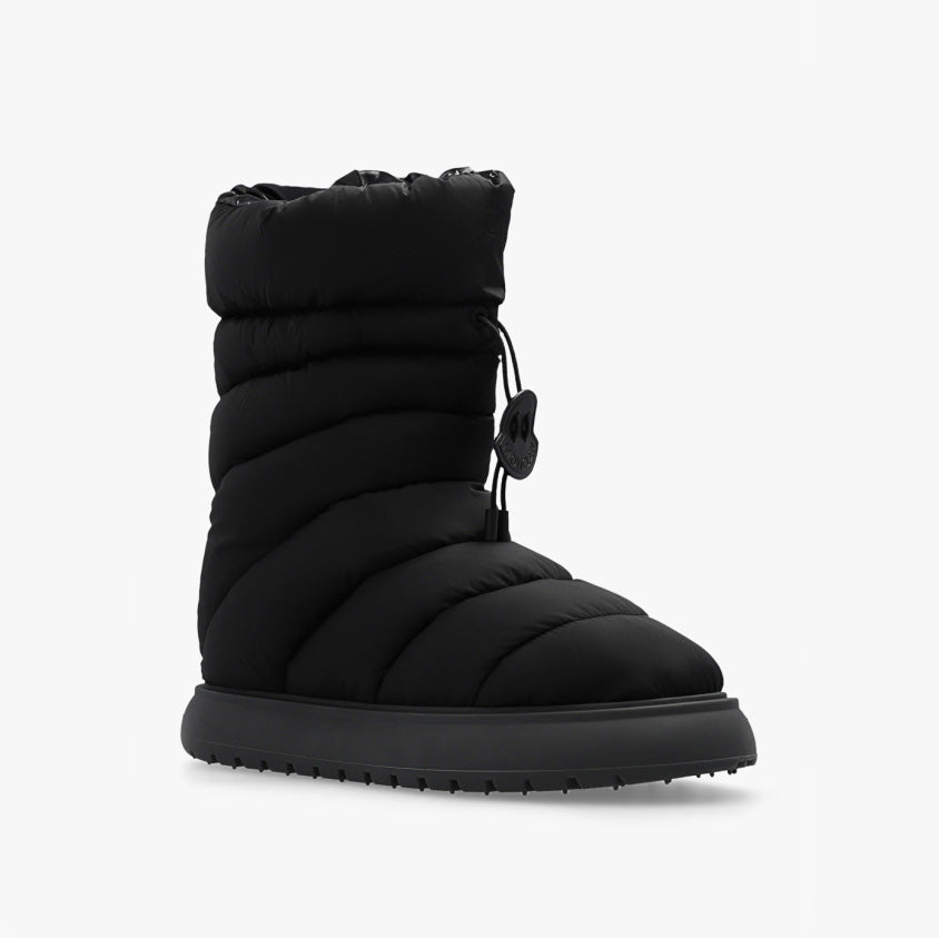 Moncler "Gaia" Puffy Boots in Black, size 41
