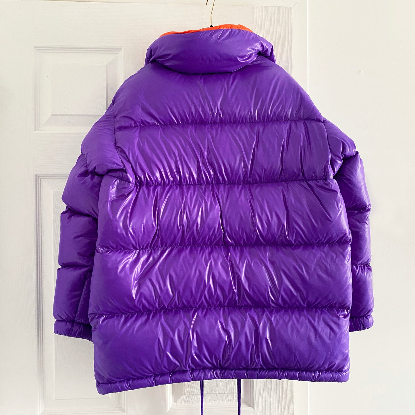 Moncler "Callis" Puffer Jacket in Purple, size "1" (Size Small)