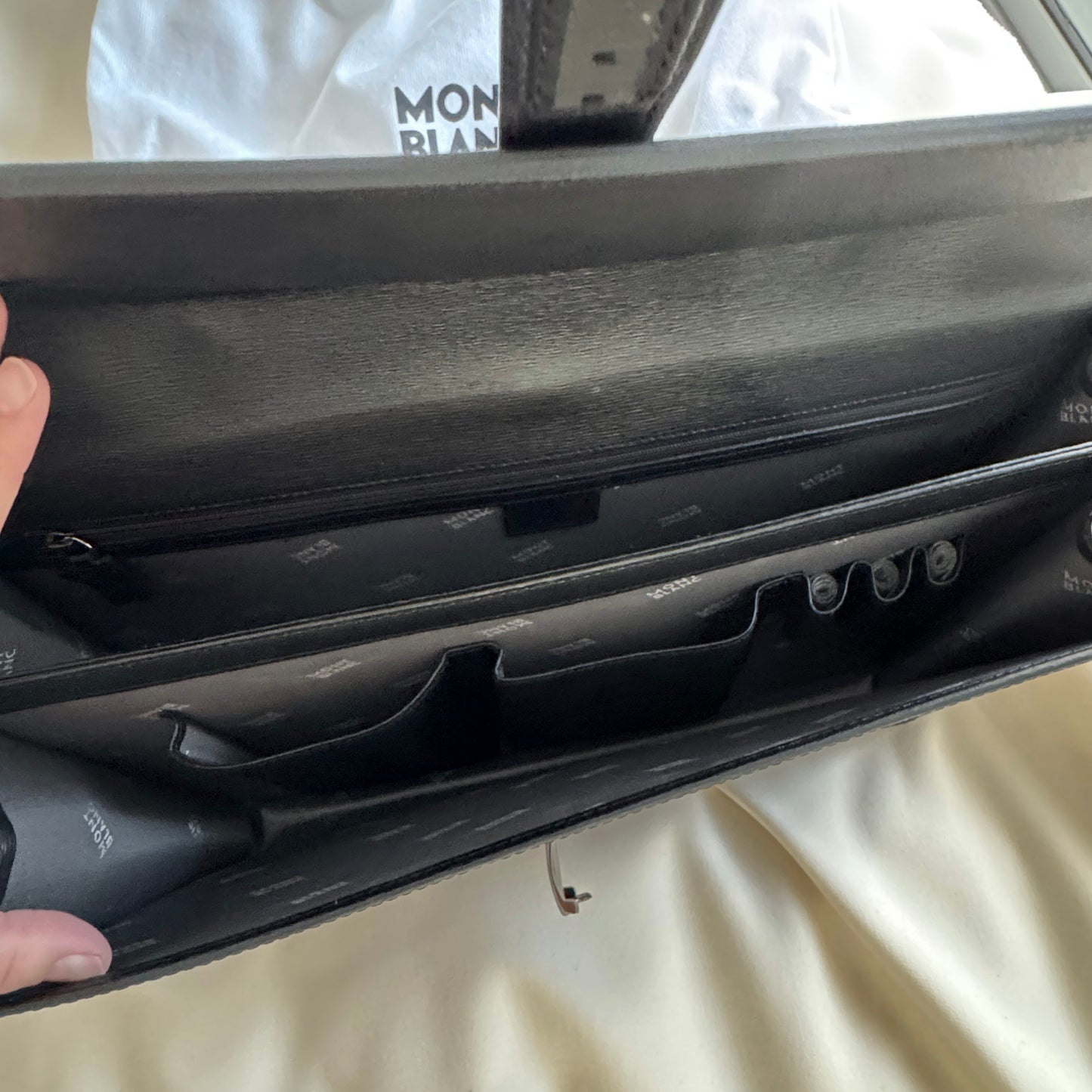 Montblanc 4810 Westside Briefcase in Black