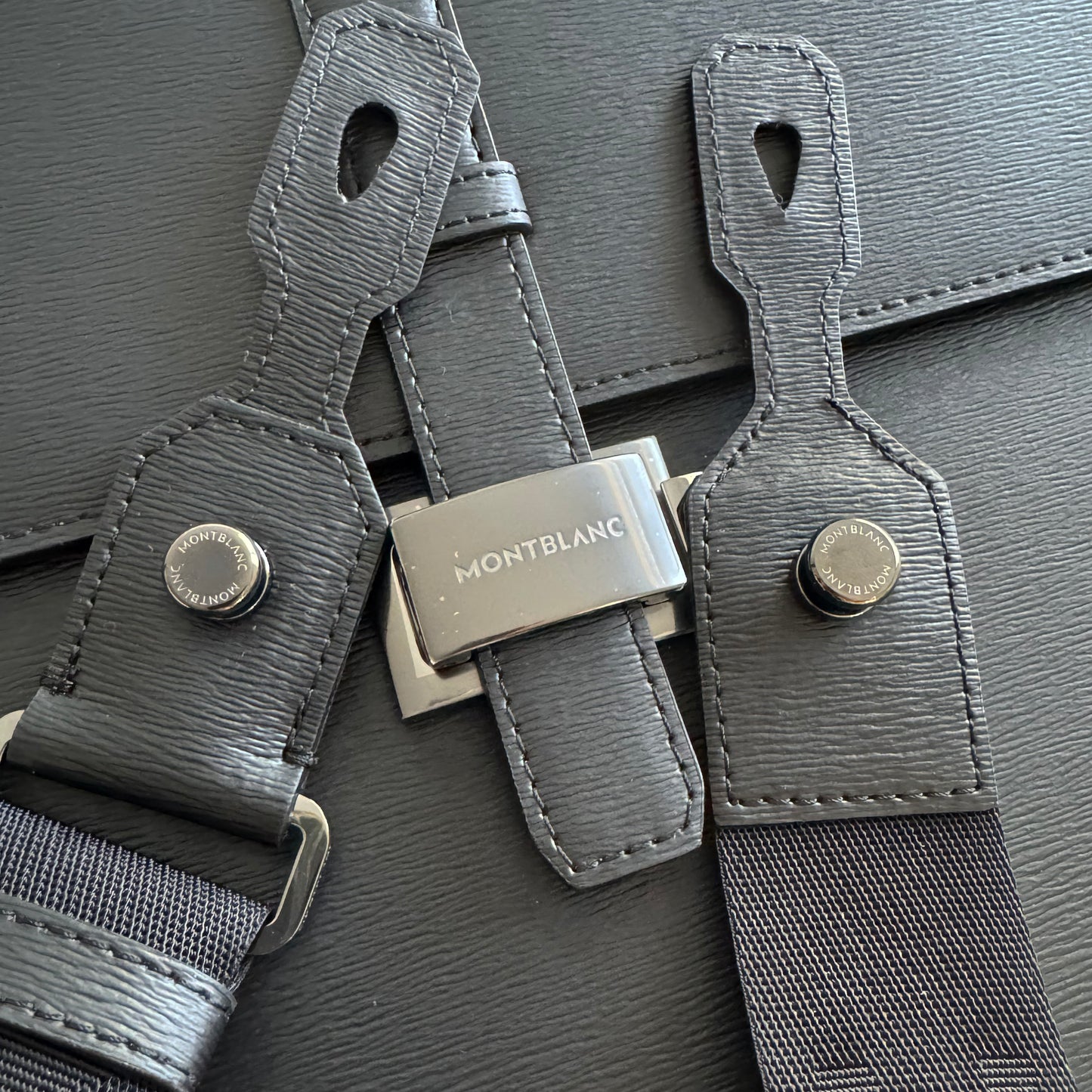 Montblanc 4810 Westside Briefcase in Black