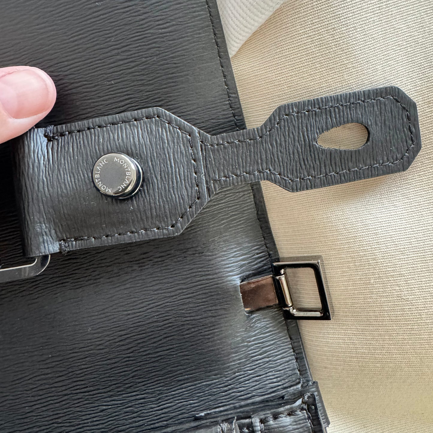 Montblanc 4810 Westside Briefcase in Black