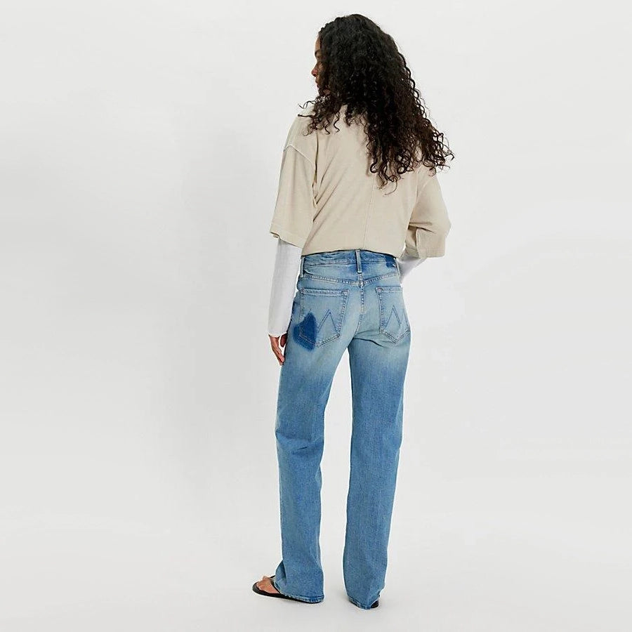 Mother "Mid-Rise Rambler Zip Skimp" Jean in "I Confess", size 27