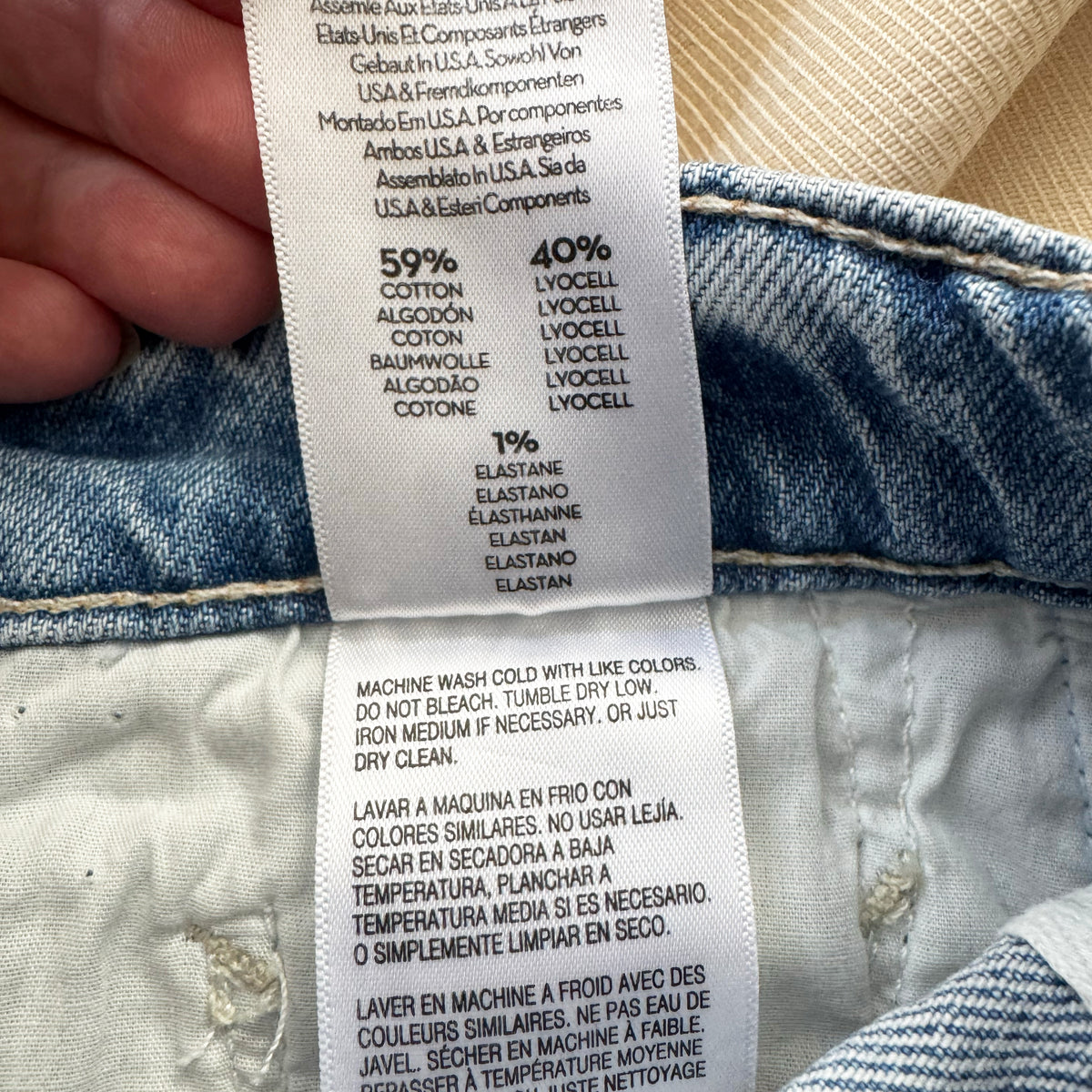 Mother "The Half-Pipe Bermuda Fray" Short in "Sow Surreal", size 28