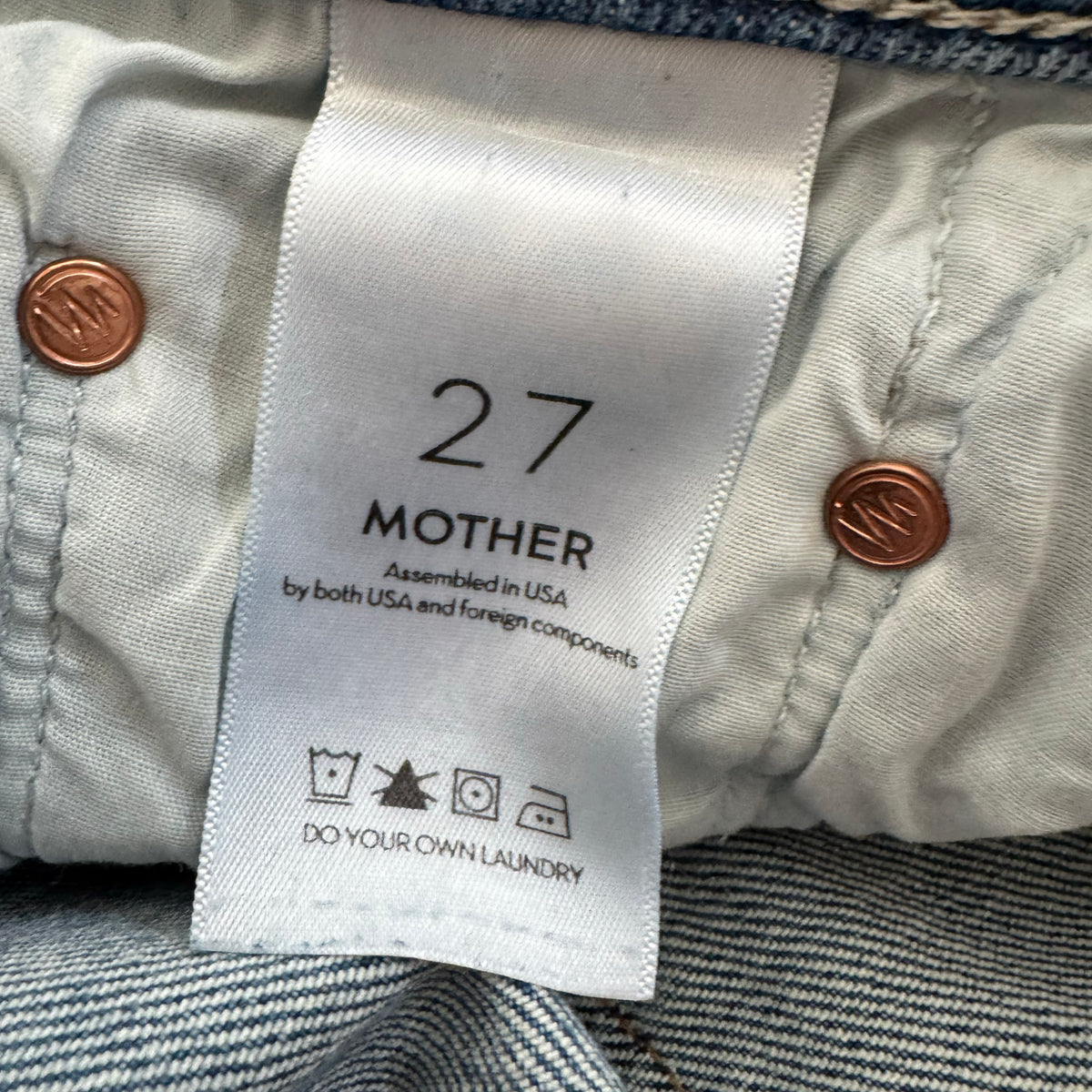 Mother "Sinner Short Fray" in "Playing Dirty", size 27