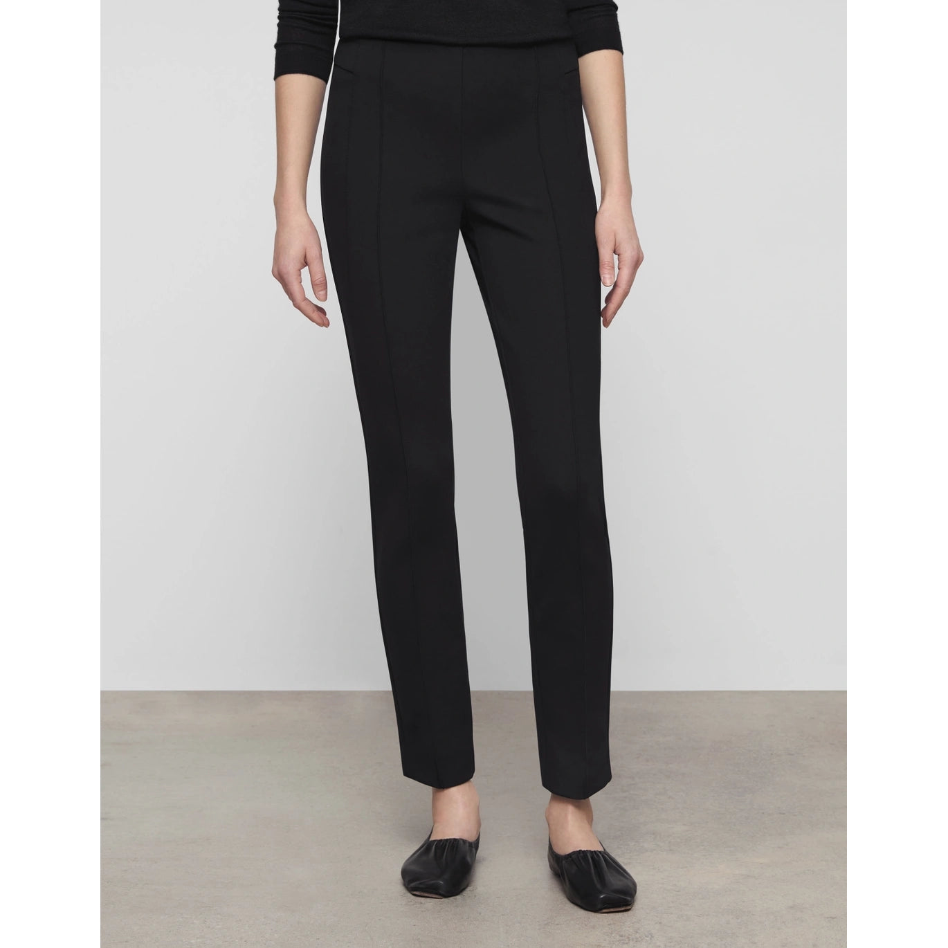 Lafayette148 "Grammercy" Slim Scuba Pant, size 2