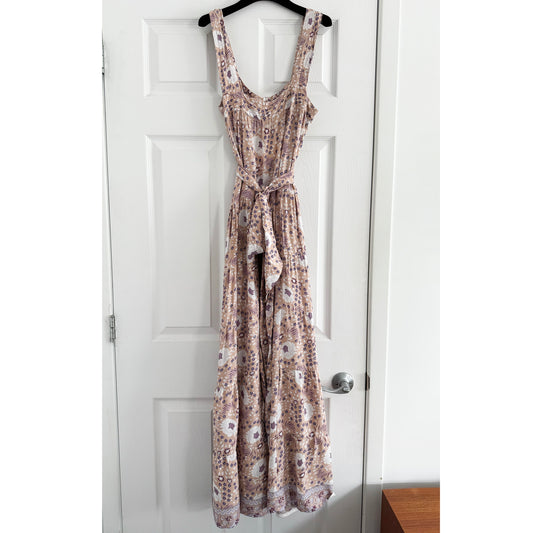 Natalie Martin "Jasmine" Maxi Dress in "Vintage Flowers Amethyst", size Medium