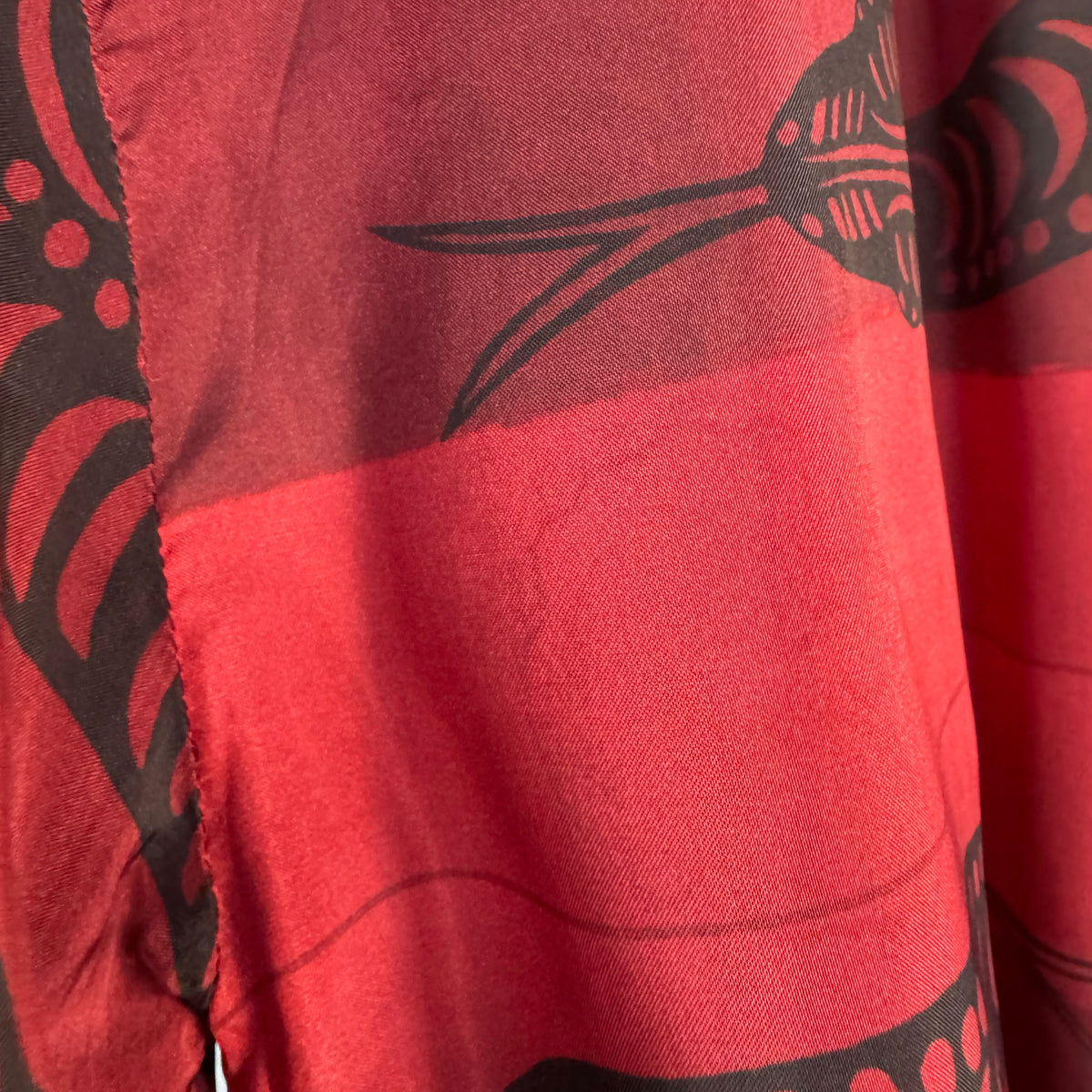 Natalie Martin Top and Skirt Set in "Ament Snake Oxblood" (great for a M/L ish??)