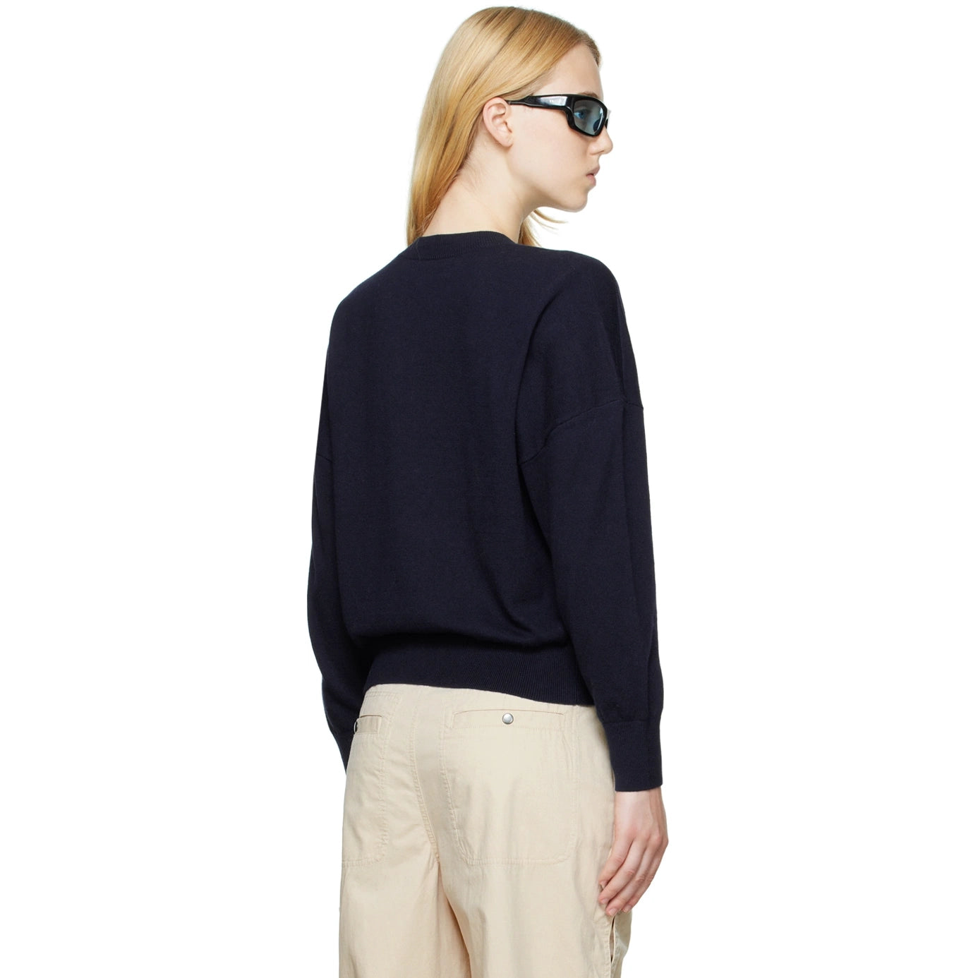 Isabel Marant Etoile "Marisans" Sweater in Dark Blue, size 34