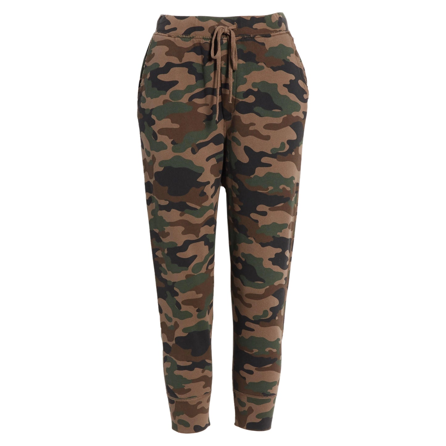 Nili Lotan "Nolan" Sweatpant in Brown Camo Print, size Small