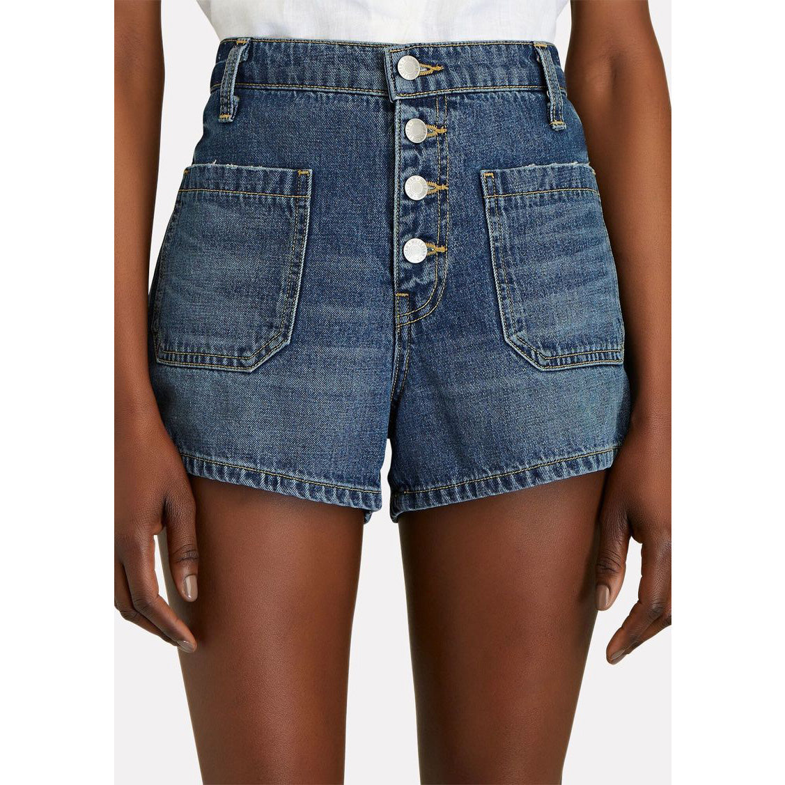 Nili Lotan "Mollie" Denim Shorts, size 29