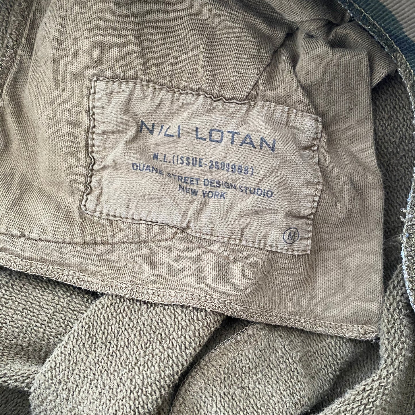 Nili Lotan "Nolan" Sweats in Green Camo Print, size Medium