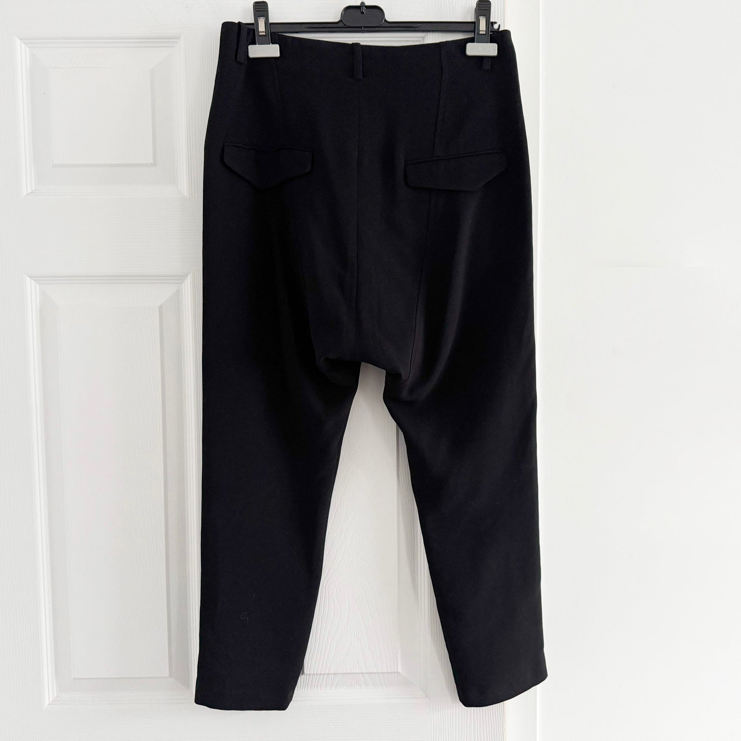 Nili Lotan Crepe Paris Pants in Black, size 4