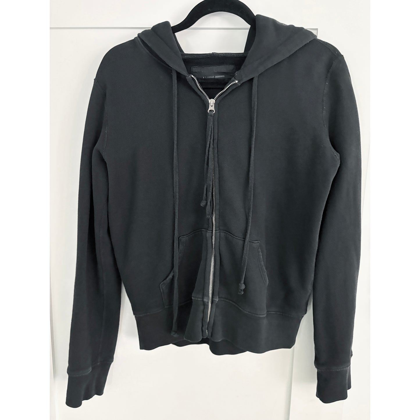 Nili lotan Callie Hoodie in Washed Black, size Small