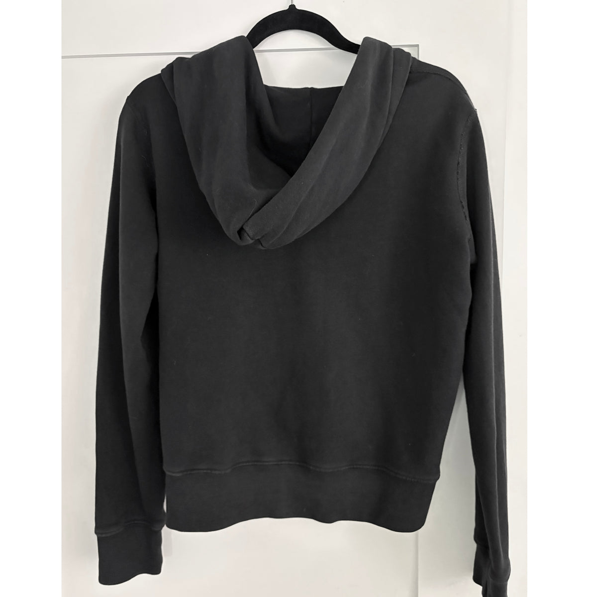 Nili lotan Callie Hoodie in Washed Black, size Small
