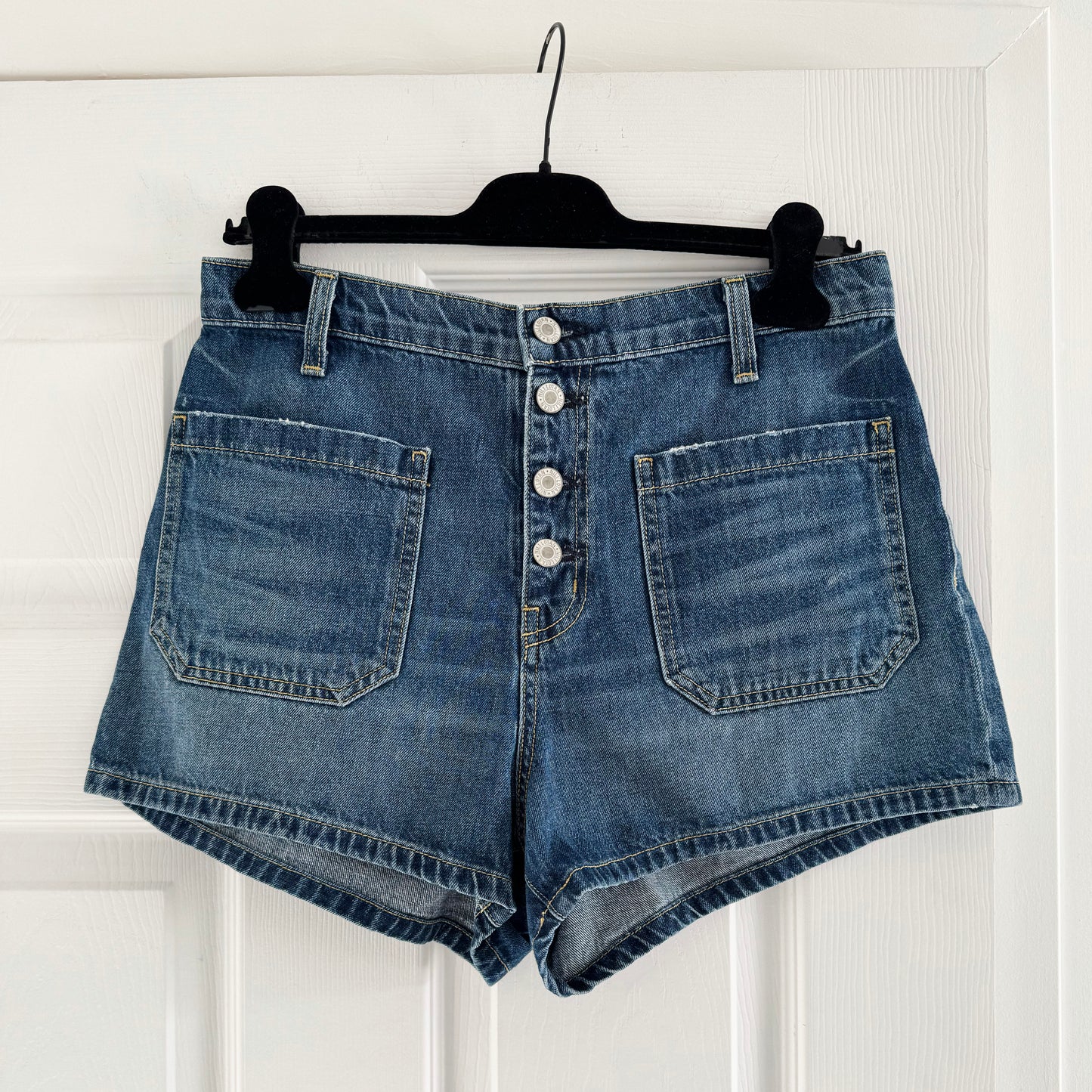 Nili Lotan "Mollie" Denim Shorts, size 29