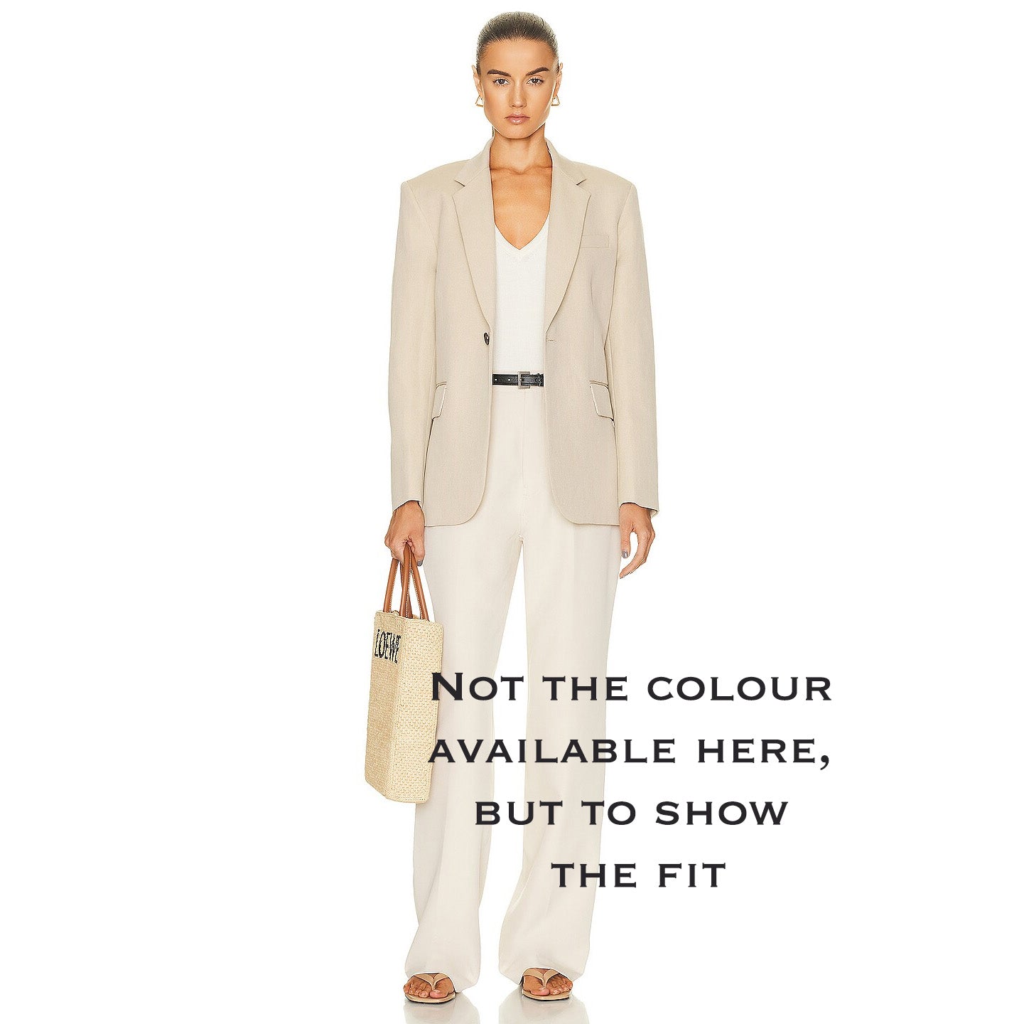 Nili Lotan "Francoise" Blazer in Camel, size 0