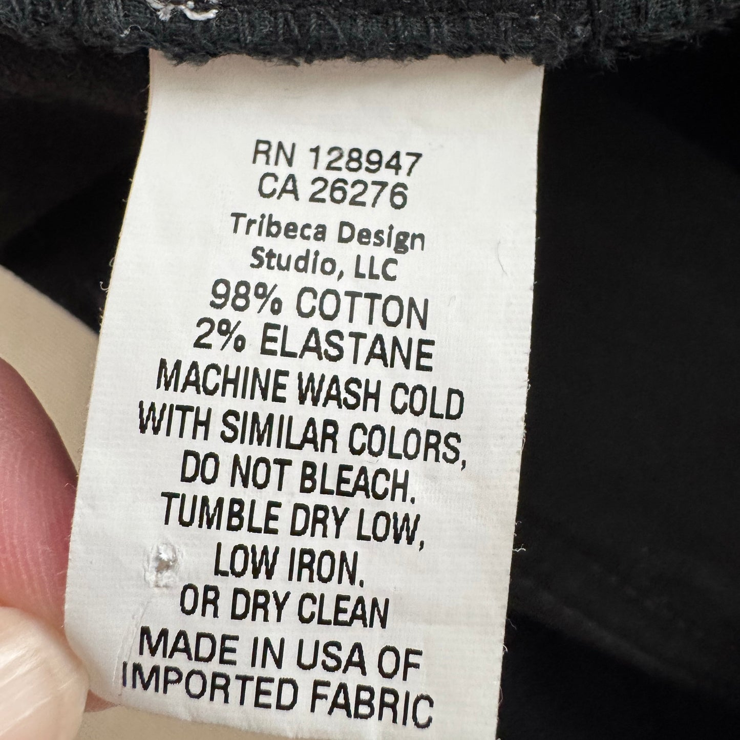 Nili Lotan French Military Pant in Black, size 12