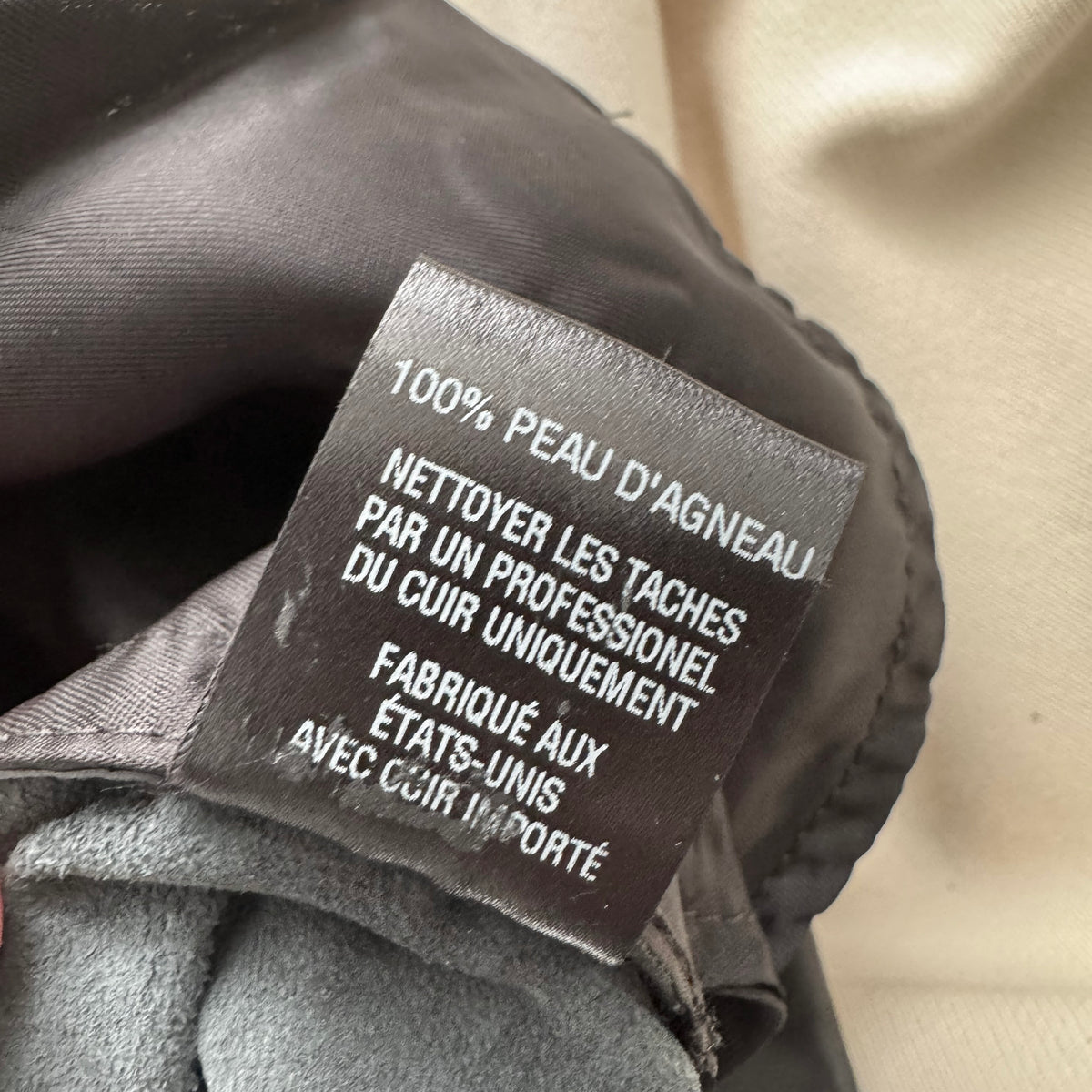 Nili Lotan "Montauk" Leather Pants in Black, size 6