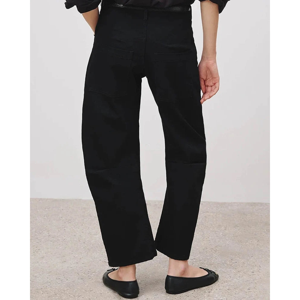 Nili Lotan "Shon" Jeans in "Black", size 24 (fits like 25)