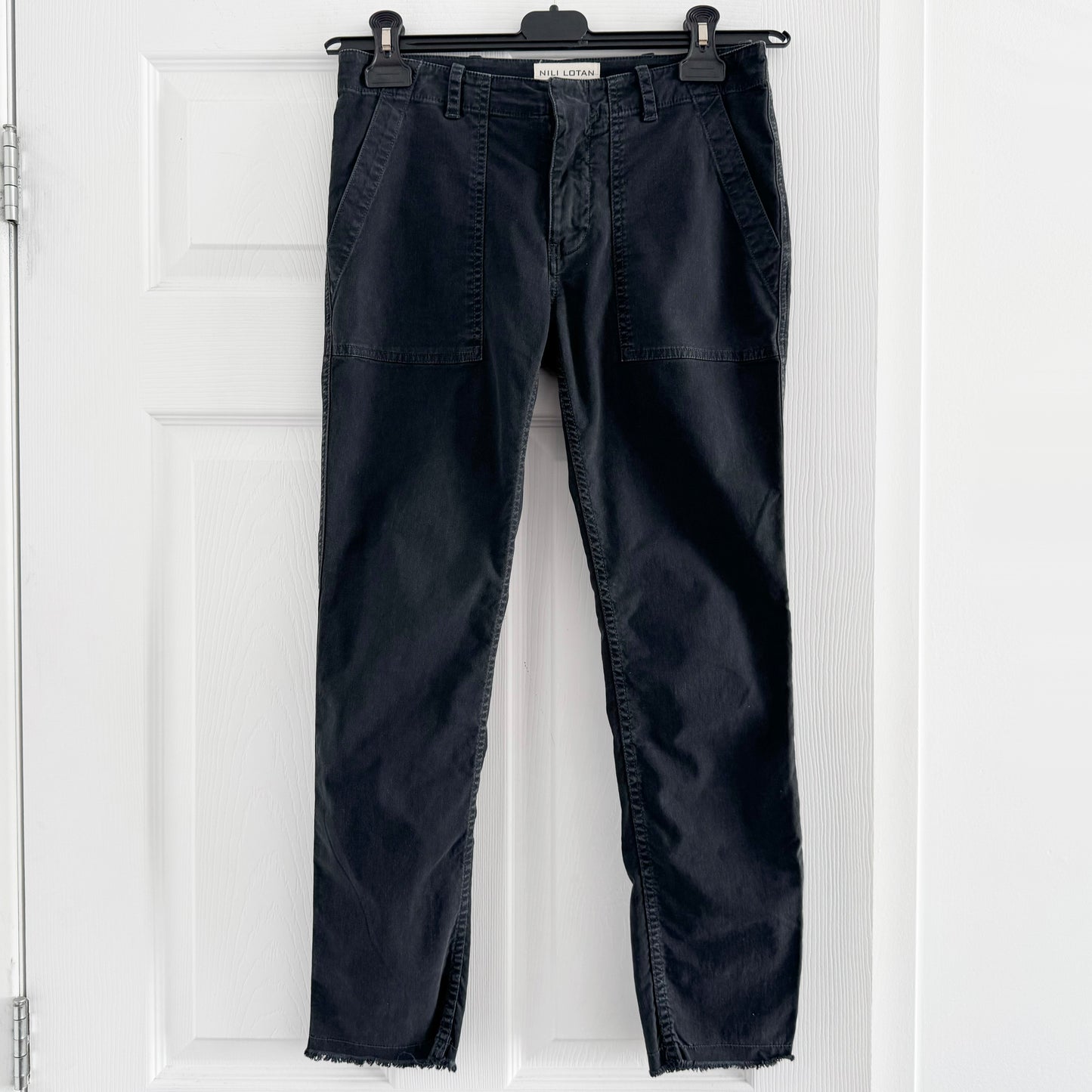 Nili Lotan "Jenna" Pant in Carbon, size 00