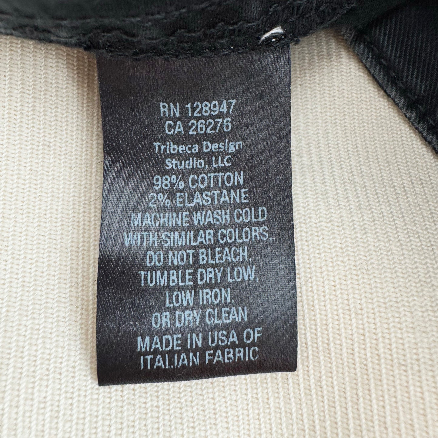 Nili Lotan "Jenna" Pant in Carbon, size 00