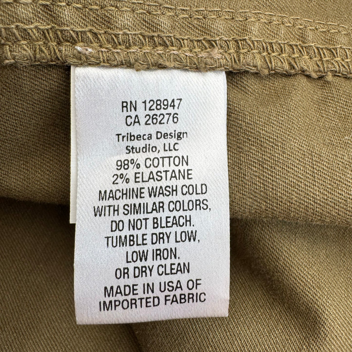 Pantalon Nili Lotan Camo Jenna, taille 8