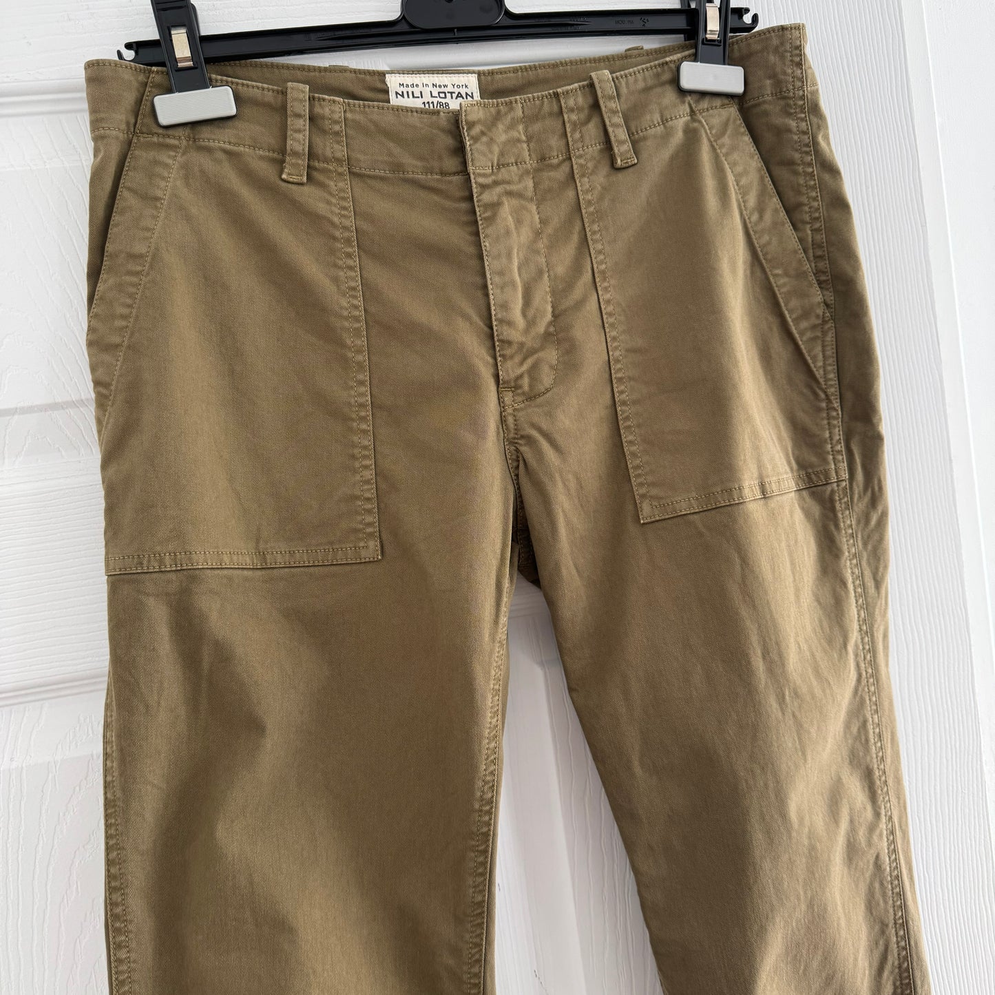 Pantalon Nili Lotan Camo Jenna, taille 8