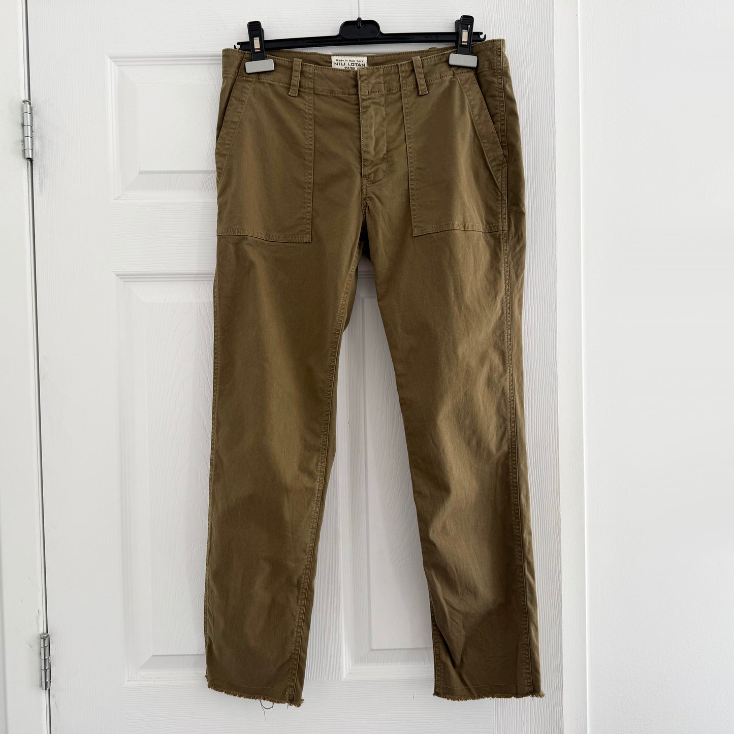 Pantalon Nili Lotan Camo Jenna, taille 8