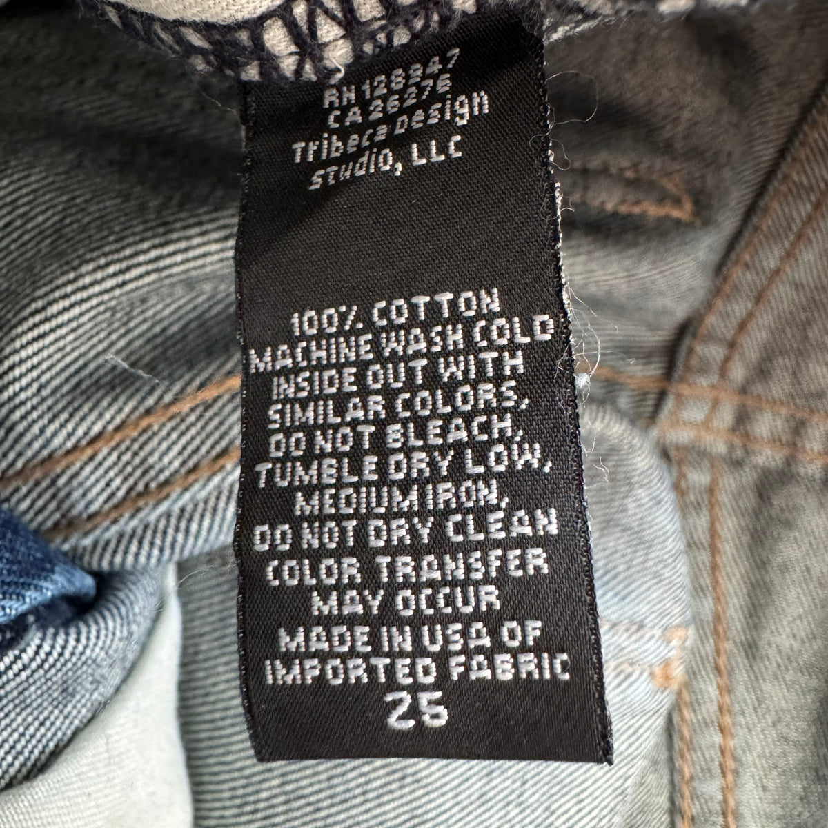 Nili Lotan "Joan" Jeans in "Simon Wash", size 25 (fits 24/25) **HEMMED**