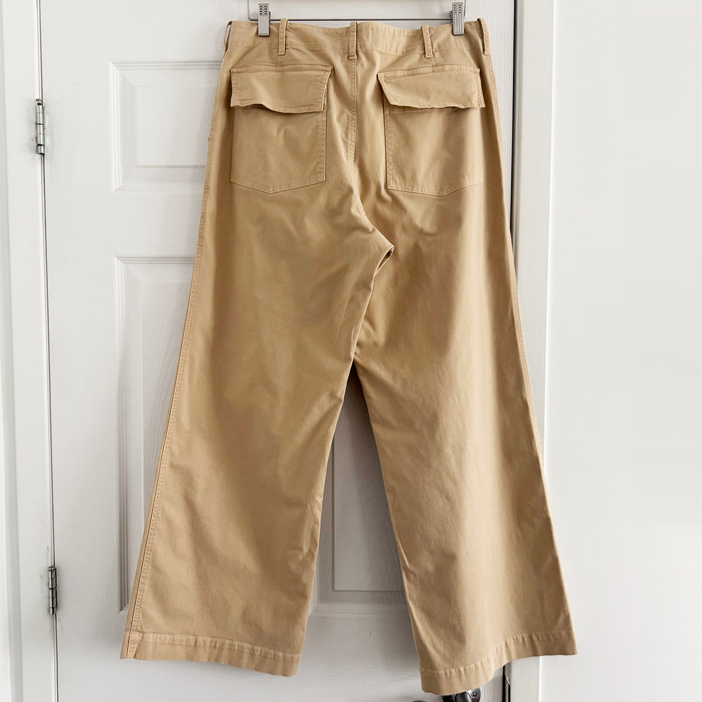 Nili Lotan "Leon Boy" Pant in Tan, size 10