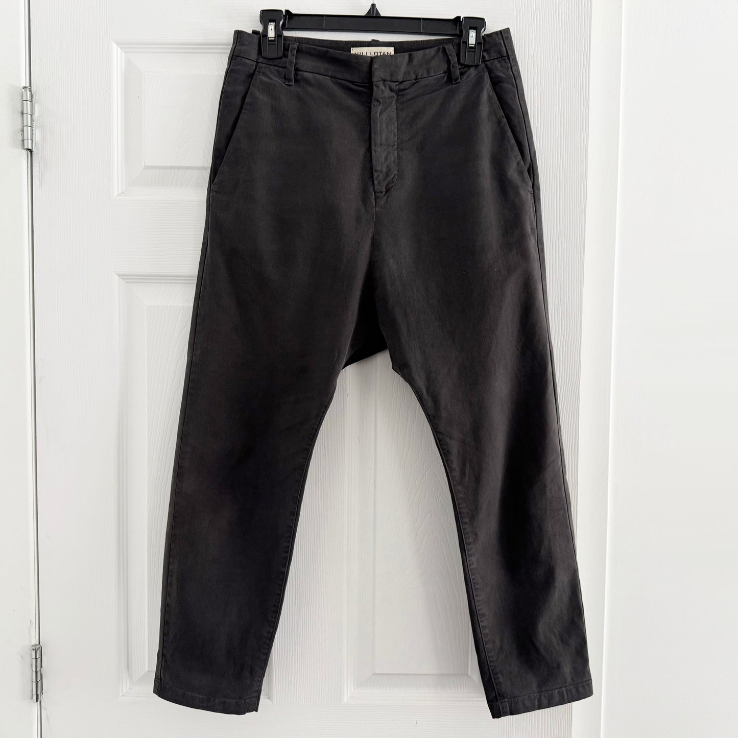 Nili Lotan Paris Pants in Carbon Grey, size 0