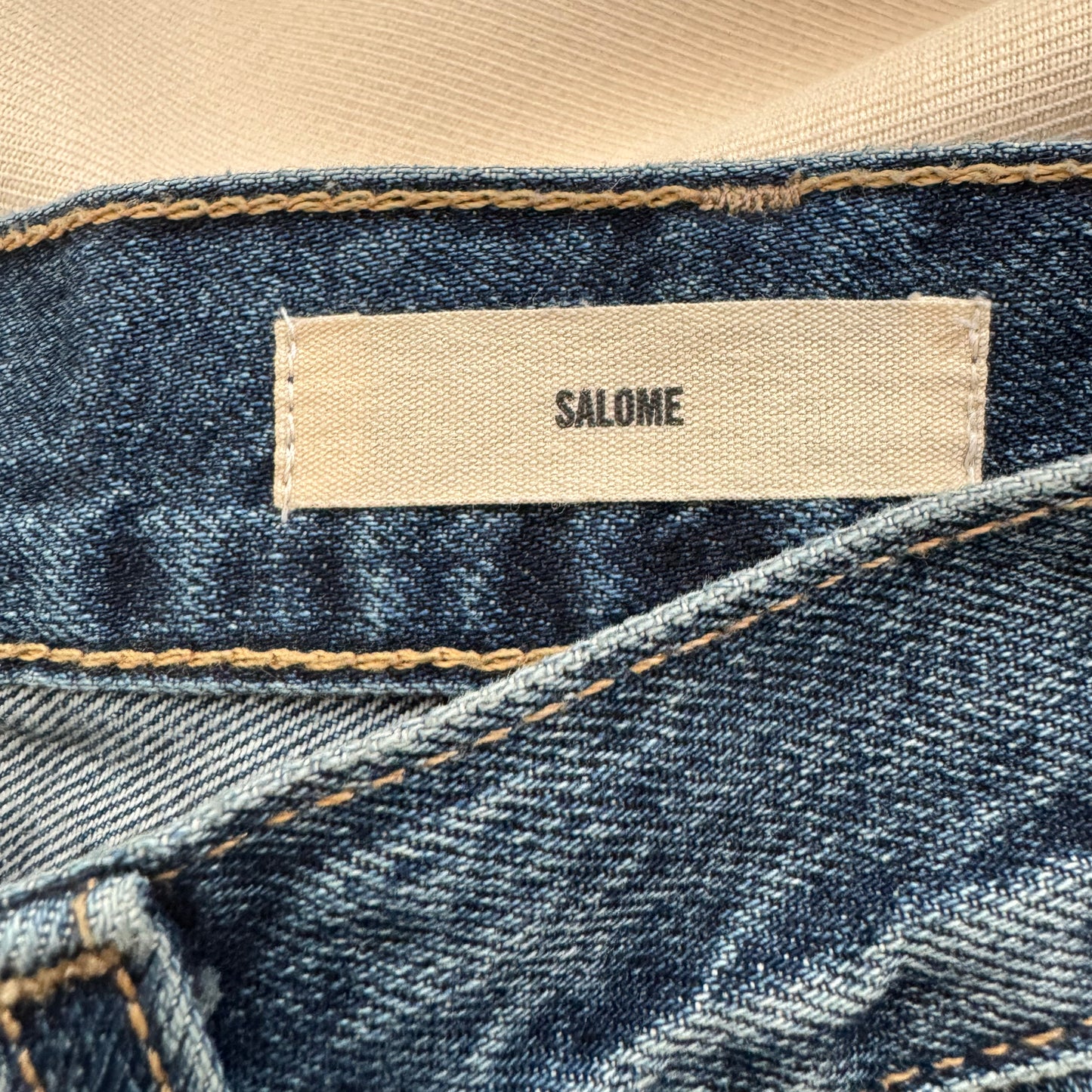 Nili Lotan "Salome" Wide Leg Jeans, size 27