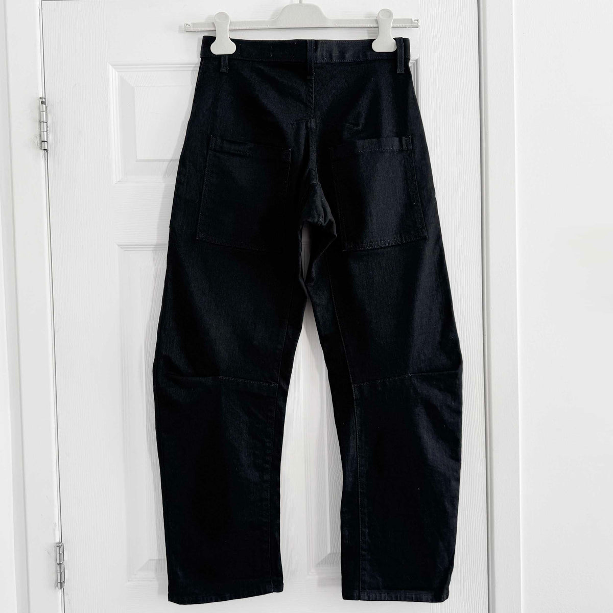 Nili Lotan "Shon" Jeans in "Black", size 24 (fits like 25)