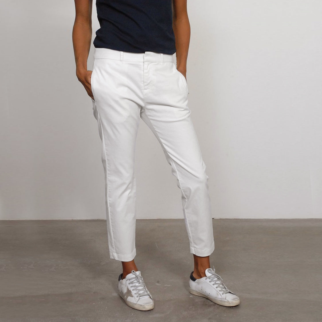 Nili Lotan "Tel Aviv" pants in "Eggshell", size 10