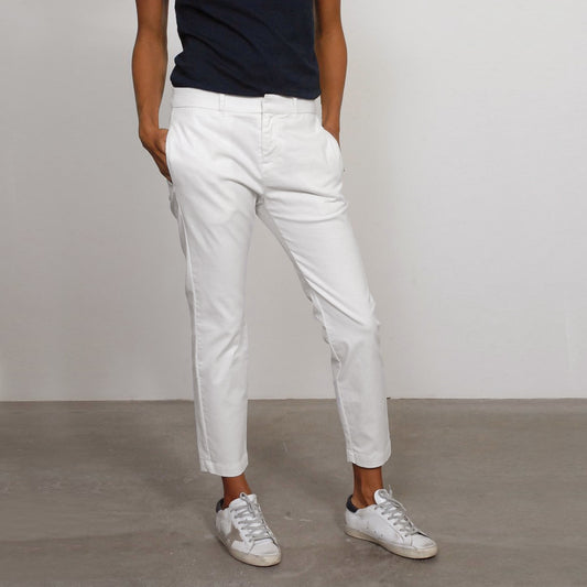 Nili Lotan "Tel Aviv" pants in "Eggshell", size 10