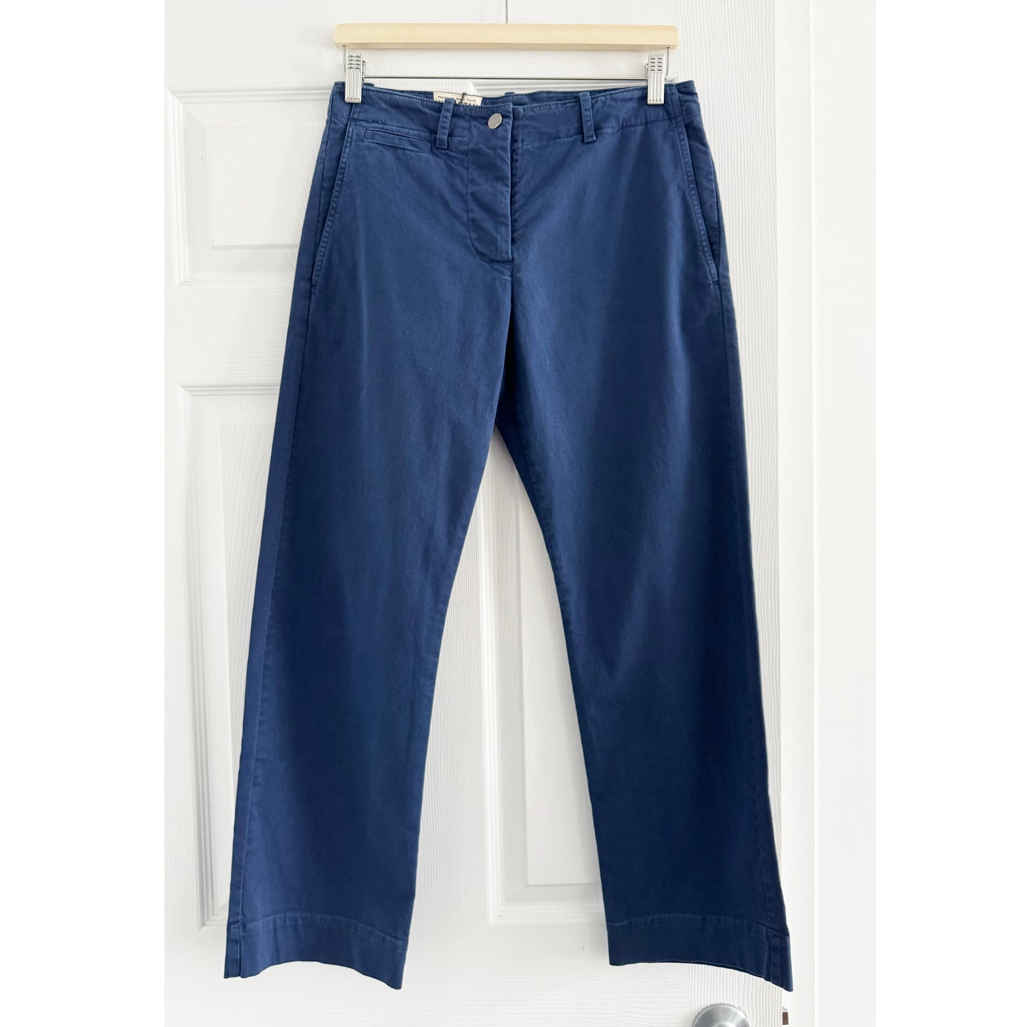 Nili Lotan "Tomboy" Pant in Marine Blue, size 2