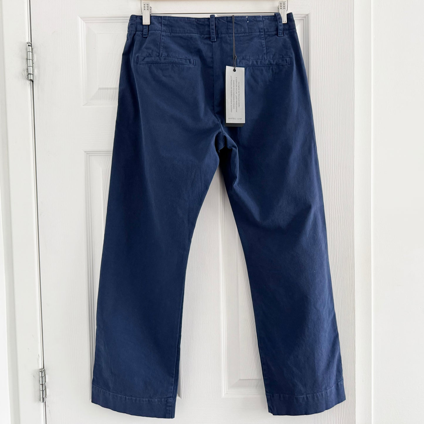 Nili Lotan "Tomboy" Pant in Marine Blue, size 2