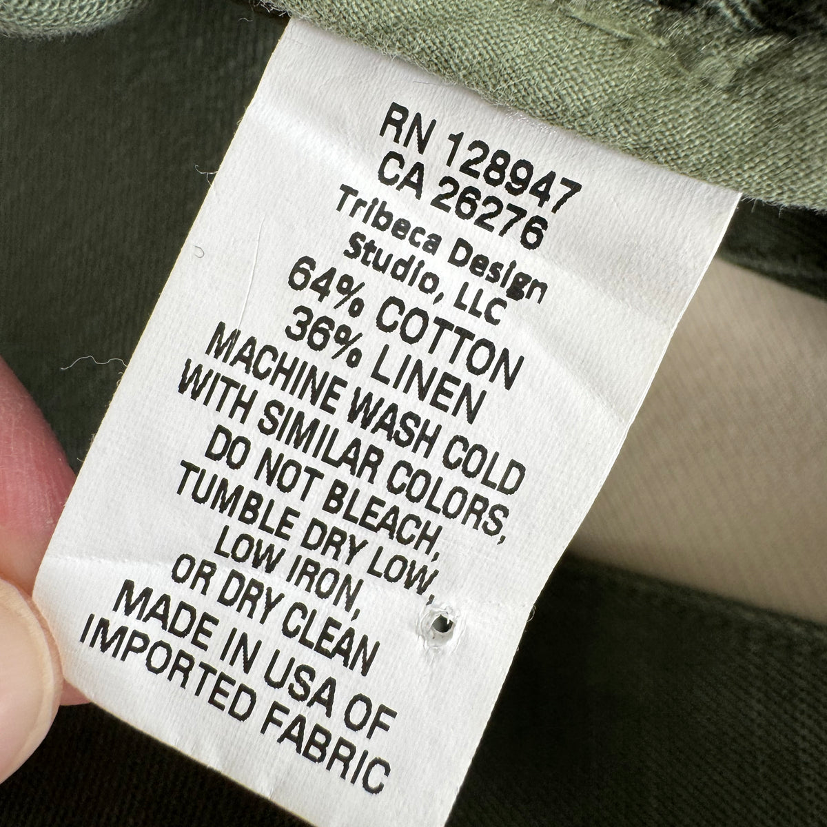Nili Lotan "Utility" Shorts in Military Green, size 8