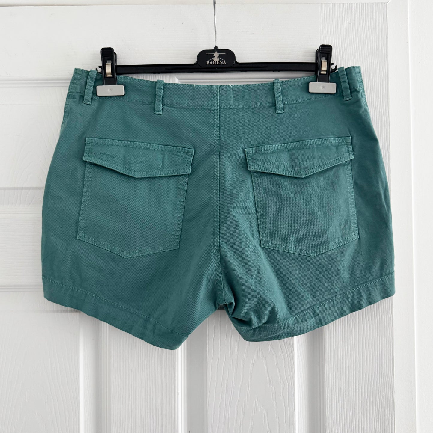 Nili Lotan Utility Short in "Jade", size 10