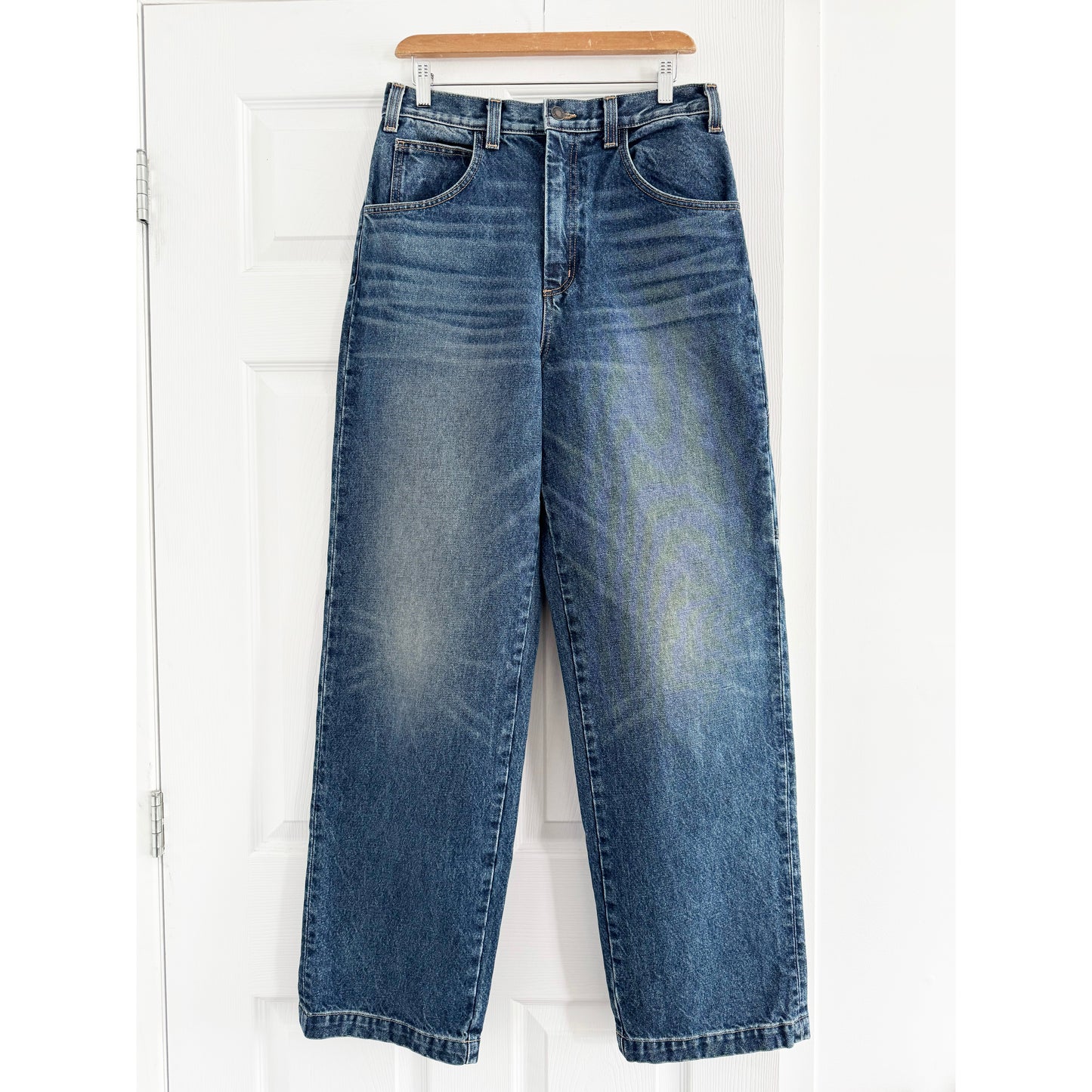 Nili Lotan "Aaron" Jeans in Blue, size 28
