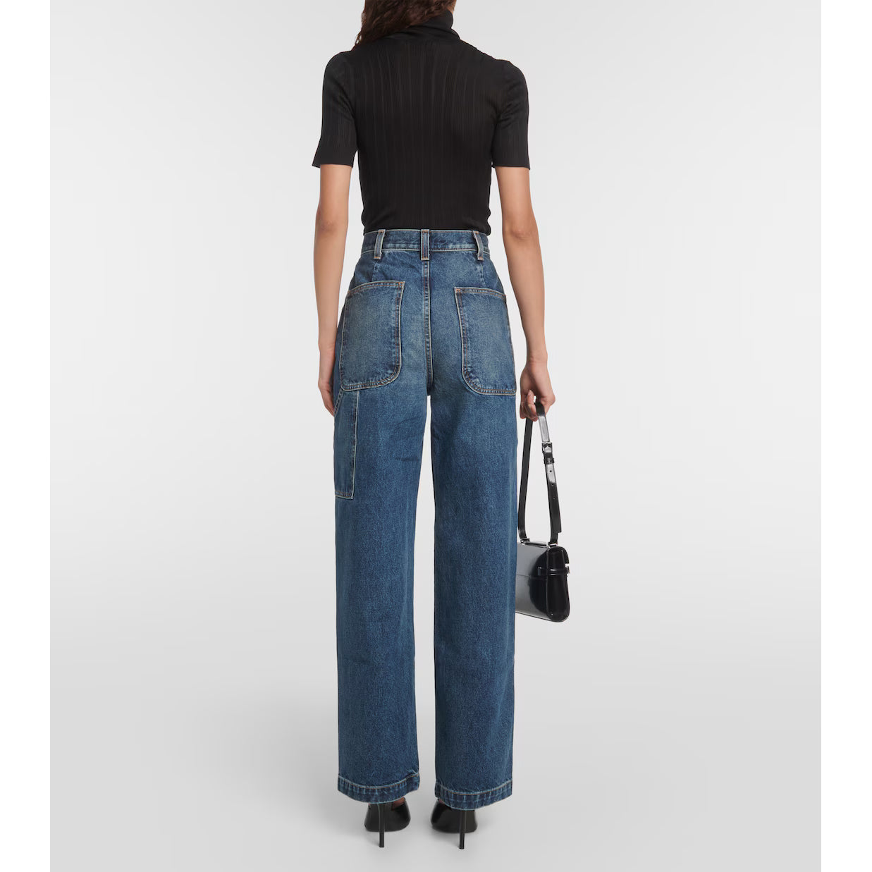 Nili Lotan "Aaron" Jeans in Blue, size 28