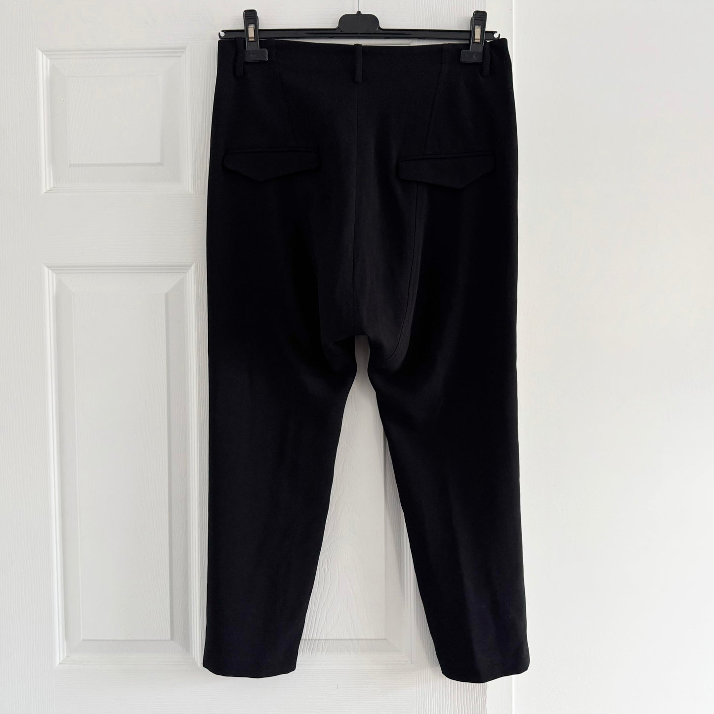 Nili Lotan Crepe Paris Pants in Black, size 6