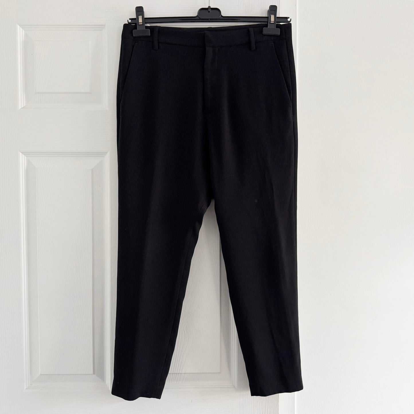 Nili Lotan Crepe Paris Pants in Black, size 6