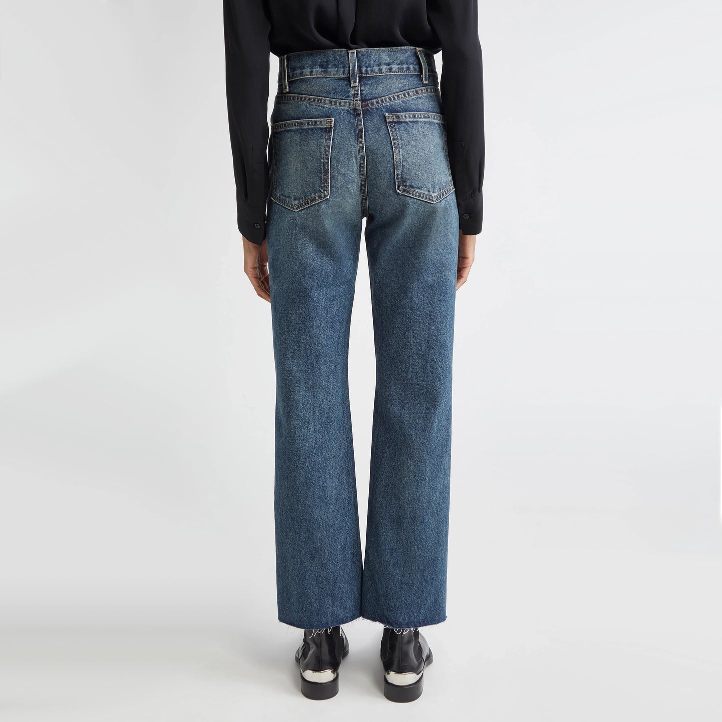 Nili Lotan "Calla" Jeans in "Simon Wash", size 24